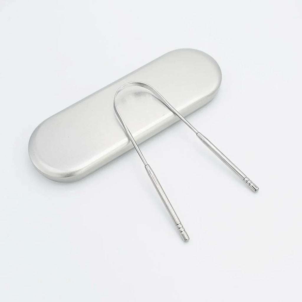 1/2/3/4pcs Stainless Steel tongue scraper