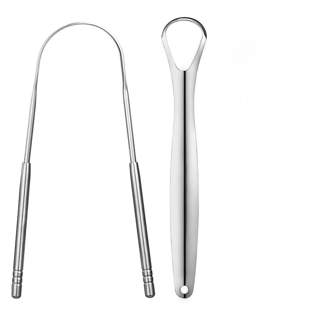 1/2/3/4pcs Stainless Steel tongue scraper
