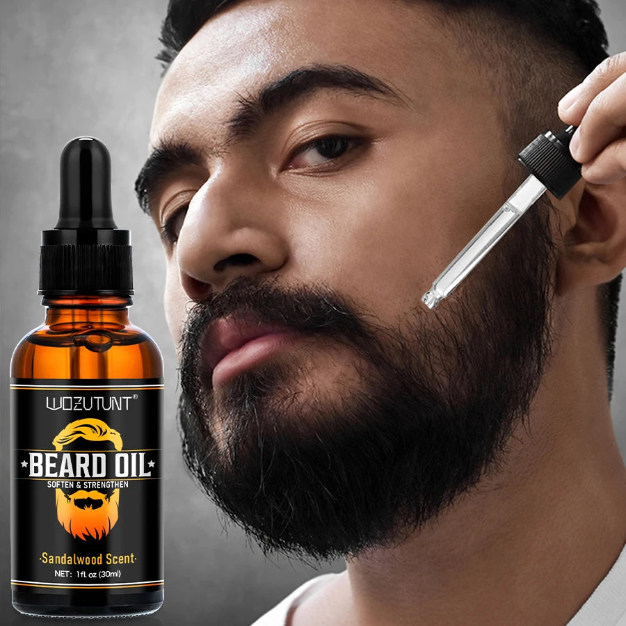 Natural Shea Beard Oil Soften            + free dermaroller